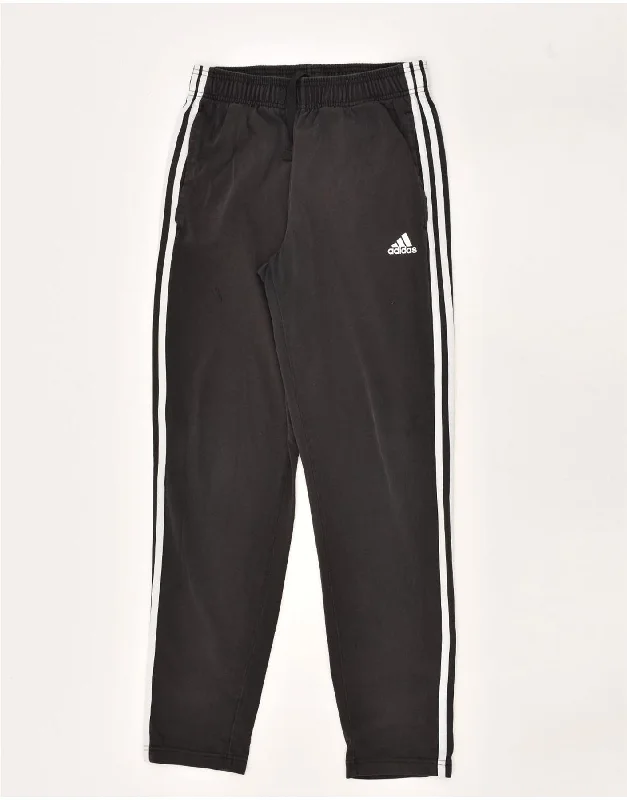 ADIDAS Womens Tracksuit Trousers UK 8 Small Black Cotton