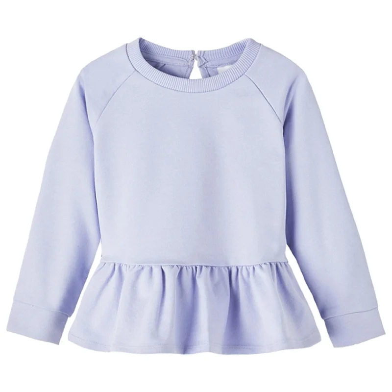 Name it Cosmic Sky Dymone Peplum Sweatshirt