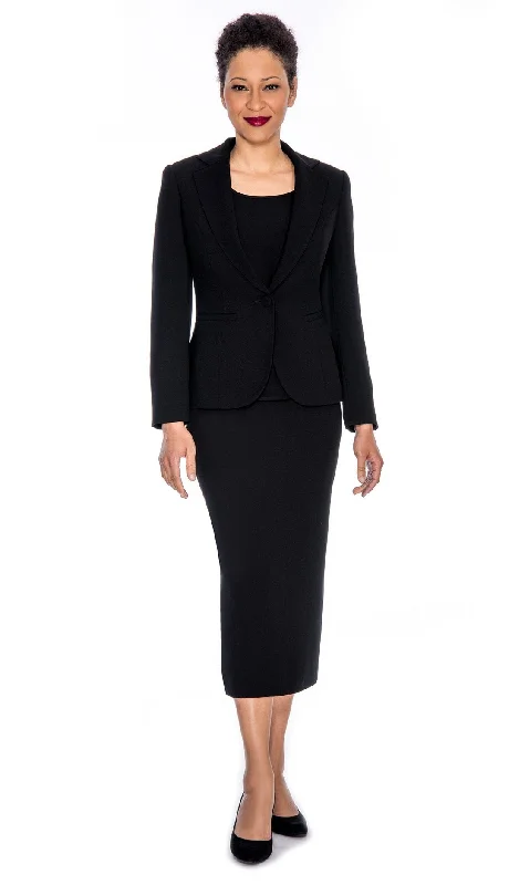 Giovanna Usher Suit S0707-Black