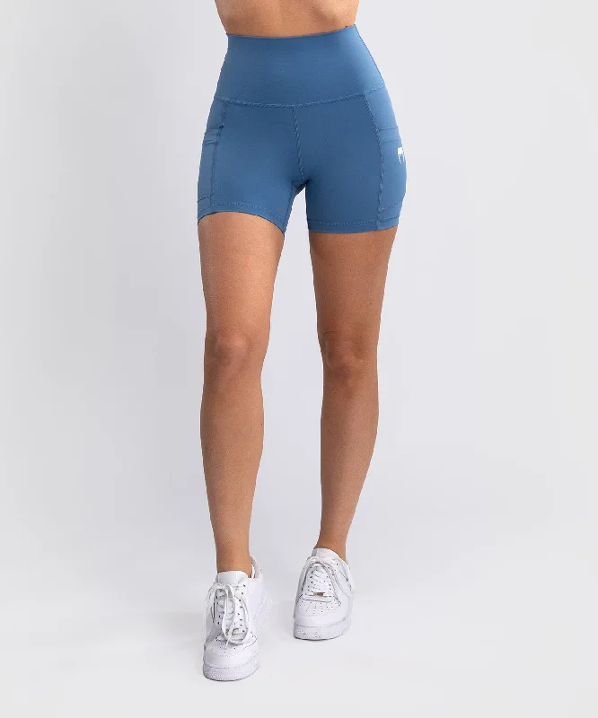 Venum Essential Women's Bike Shorts - Storm Blue