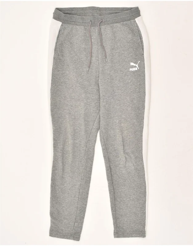 PUMA Womens Tracksuit Trousers UK 10 Small Grey