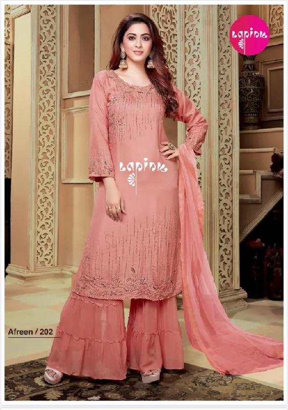 Afreen 202 Georgette Festive Wear Ready Made Suit