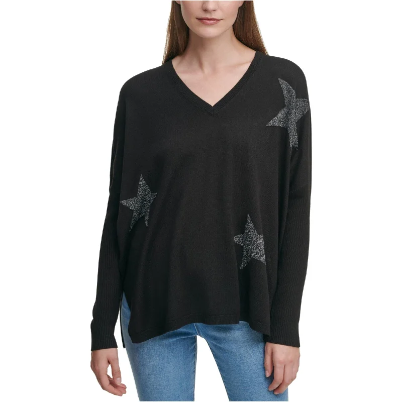 Dkny Womens Stars Pullover Sweater