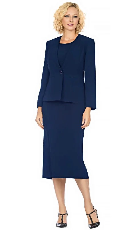 Giovanna Usher Suit S0722-Dark Navy